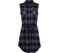 Brandit Ladies Sleeveless Longshirt Gracey Top Blouse Checked Pattern Button