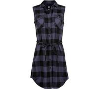 Brandit Ladies Sleeveless Longshirt Gracey Top Blouse Checked Pattern Button
