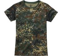 Brandit Ladies T-Shirt Hiking & Gym Trekking Military Flecktarn Camo 3XL