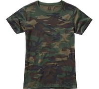 Brandit Women T-Shirt, Color: woodland, Size: S