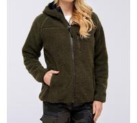 Brandit Ladies Teddyfleece Jacket Stylish Modern Fluffy Warm Streetwear Olive