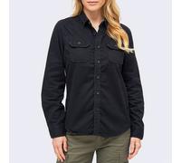 Brandit Vintage Women's Long Sleeve Shirt - Black