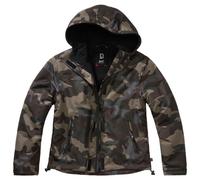 Brandit Women Frontzip Windbreaker, color: darkcamo, size: XXL