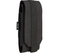 Brandit Adult (Unisex) Molle Phone Pouch Large Small Bag, Black, Large, L EU