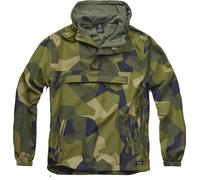 Brandit Summer Windbreaker Jacket - Swedish Camo M90