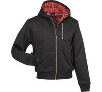 Brandit Lord Canterbury Hooded Winter Jacket, black, size S
