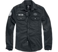Brandit Luis Shirt Longsleeve black 4XL