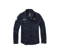 Brandit Luis Vintage Long Sleeve Shirt Blue 2XL Men