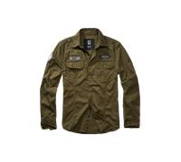Brandit Luis Vintage Long Sleeve Shirt OliveM Olive