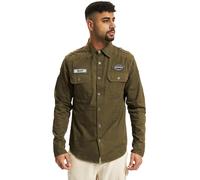 Brandit Luis Vintage Shirt Long Sleeve, color: olive, size: XXL