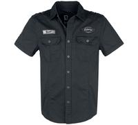 Brandit Luis Vintage Shirt Short Sleeve Short-sleeved Shirt black S