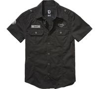 Brandit Short Sleeve Shirt Luis Vintage - Black - XL Men