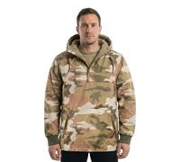 Hooded waterproof jacket Brandit Luke Beige S