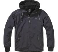 Brandit Luke Windbreaker Jacket, black, size 3XL for Men