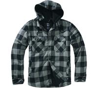 Hooded overshirt Brandit Lumber Noir 6XL