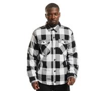 Brandit Lumber Jacket, color: white/blac, size: L