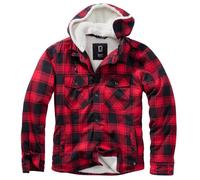 Brandit Lumber Jacket Hooded Lumberjack Jacket Checked fur Hood Classic USA