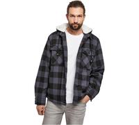 Brandit Lumber Jacket Hooded Lumberjack Jacket Checked fur Hood Classic USA