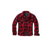 Brandit Lumber Jacket Red/BlackM Red,Black