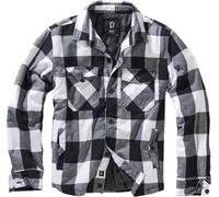 Brandit Lumber Jacket, white/black, size 4XL