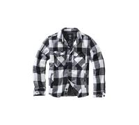 Brandit Lumber Jacket White/BlackXXL White,Black