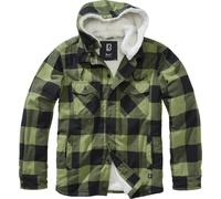 Brandit Lumberjacket Hooded Between-seasons Jacket black olive S