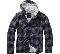 Brandit Lumberjacket Hooded Mid-Season Jackets black grey 5XL