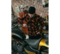 Brandit - Lumberjacket Red/Black - Jacket - red - S - Shell: 100% Cotton; Lining: 100% Polyester S
