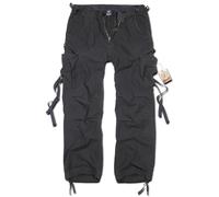 Brandit M-65 Vintage Pants, black, size XL for Men