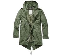 Brandit M51 US Parka Urban Lining Fishtail Mens Cotton Casual Outdoor Olive
