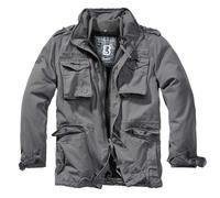 Brandit M-65 Giant Jacket, black-grey, size XL