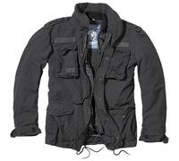 BRANDIT M65 GIANT MENS FIELD JACKET WARM POLICE COAT SECURITY LINER PARKA BLACK
