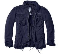 Brandit M65 Giant Mens Field Jacket Warm Police Coat Security Liner Parka Navy