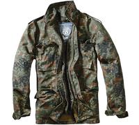 Brandit M65 Standard Jacket Vintage Travel Coat Tactical Mens Parka Flecktarn