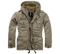 Brandit M65 Urban Vintage Parka Jacket Men Field Jacket Winter Jacket Giant Outdoor Jacket S-7XL - Olive Washed, XXL