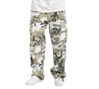 Brandit M65 Vintage Pants White,Grey L Men