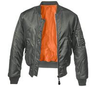 Brandit MA1 Bomber Flight Jacket Airforce Reversible Pilot Military Padded