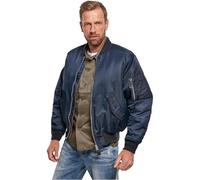 Brandit MA1 Jacket Security Mens Bomber Flight Nylon Warm Pilot Flyer Dark Navy