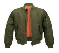 Brandit MA1 kids jacket - Olive