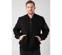 Brandit - MA1 Sherpa Black - Jacket - black - L - Shell: 100% Polyester; Lining: 100% Nylon,Fleece L
