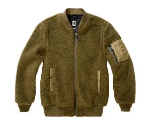 Brandit MA1 Sherpa Jacket - Olive
