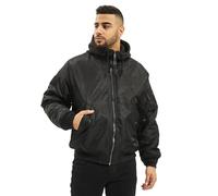 Brandit MA1 Sweat Hooded Jacket, color: black, size: 5XL