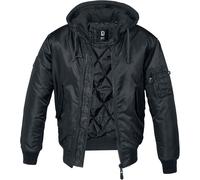 Brandit MA1 Sweathood Bomber Jacket black S