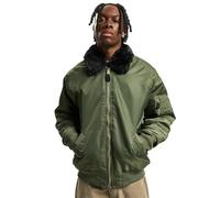 Brandit MA2 Fur Collar Jacket, Color: olive, Size: 3XL