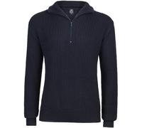 Brandit Marine Pullover Troyer, blue, size 4XL for Men