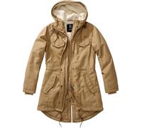 Brandit Marsh Lake Ladies Jacket, brown, size M for Women