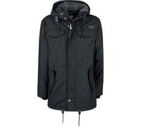 Brandit Marsh Lake Teddyparka Winter Jacket black XXL