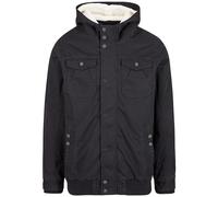 Brandit Meadow Jacket Mens Outdoor Everyday Parka Teddy Warm Black