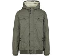 Brandit Meadow Jacket Mens Outdoor Everyday Parka Teddy Warm Olive