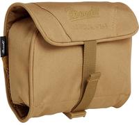 Brandit Toiletry Bag Medium and Large Toiletry Bag with Mirror for Outdoor Use, Camel, Medium, M, Classic - Outdoor